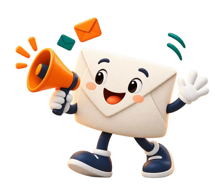The friendly VMPD envelope mascot